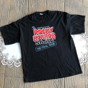 🌹Vintage 90s Rocky Horror Show Final Tour T…